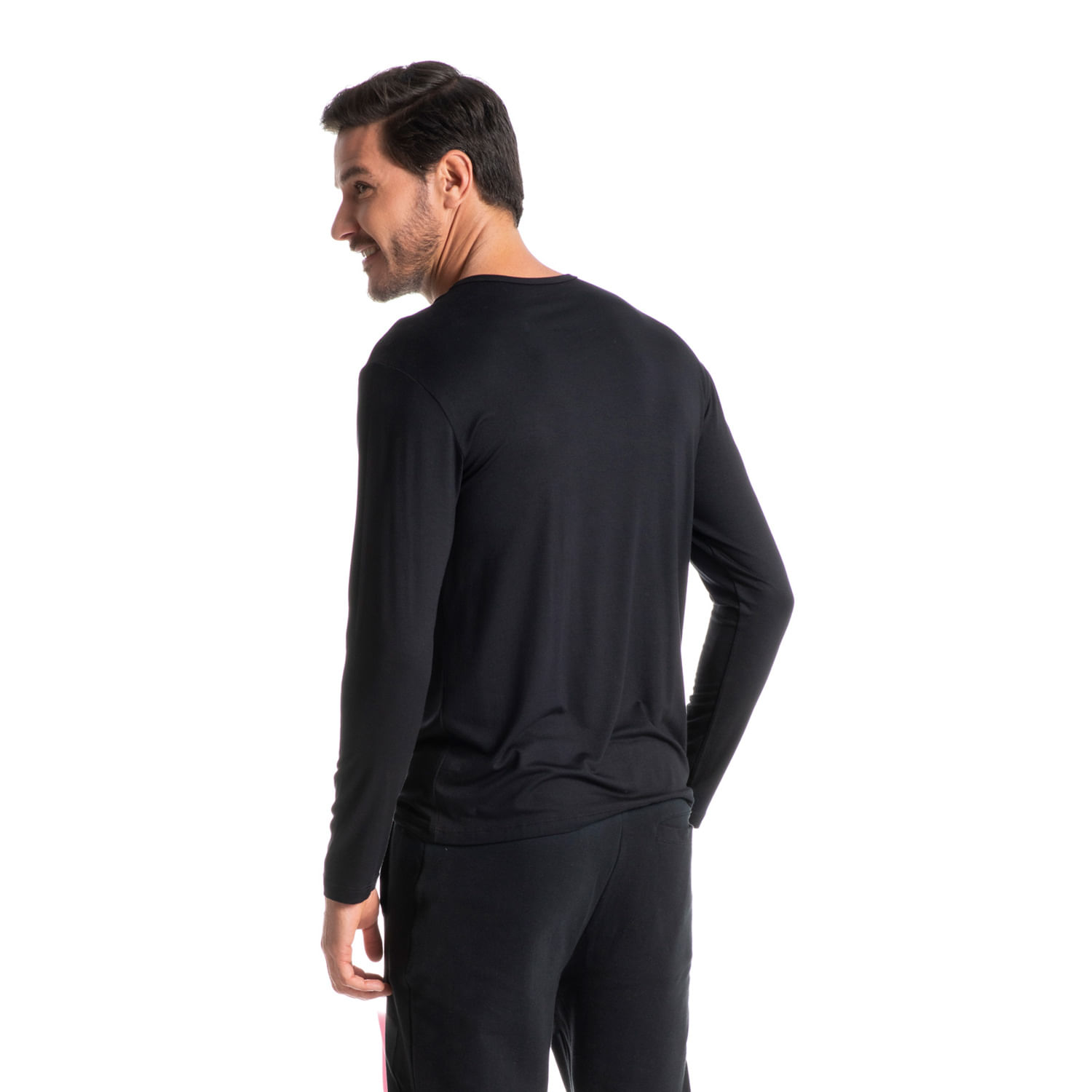 Camiseta Masculina Manga Longa Fred - Imagem 2 - Mobile