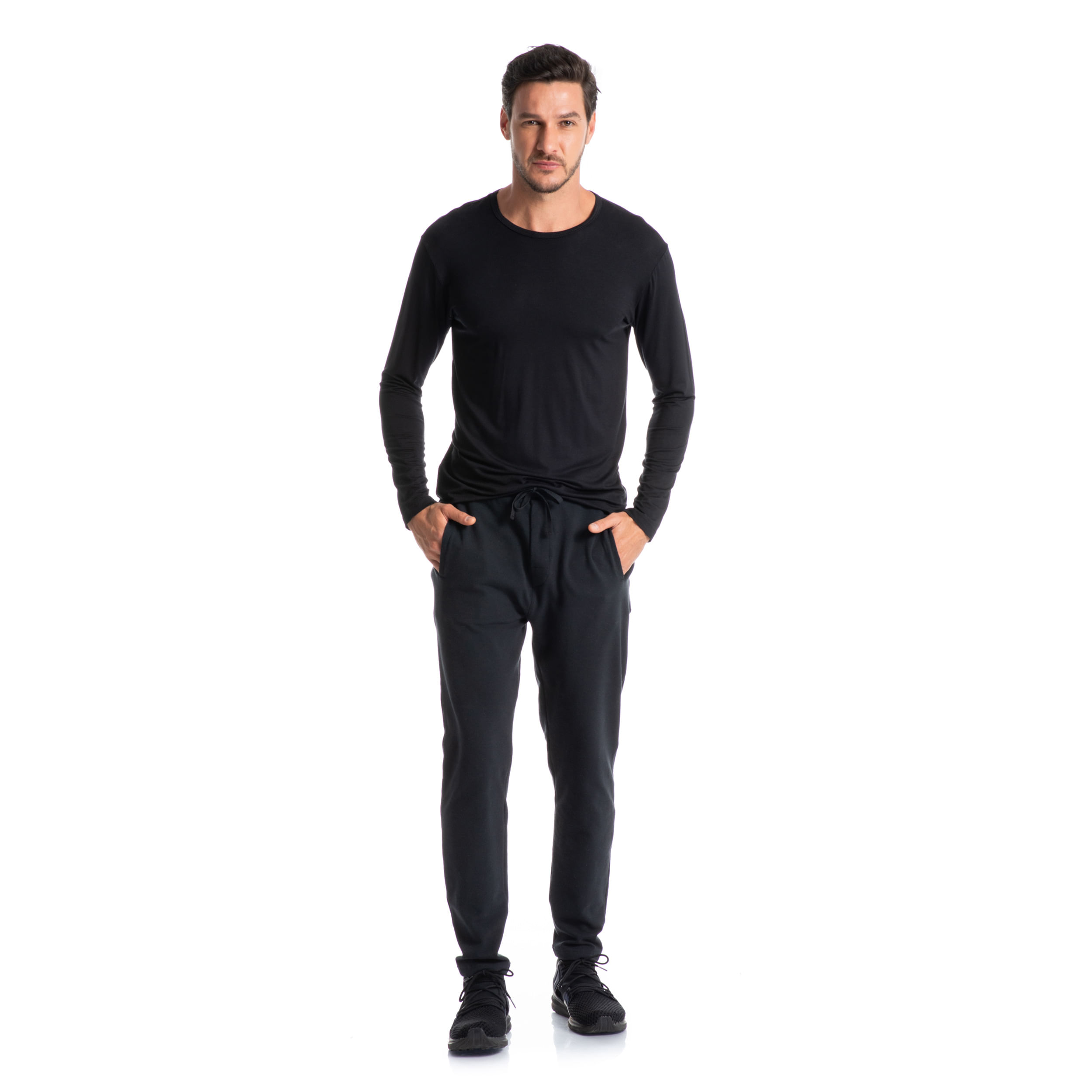 Camiseta Masculina Manga Longa Fred - Imagem 3 - Mobile