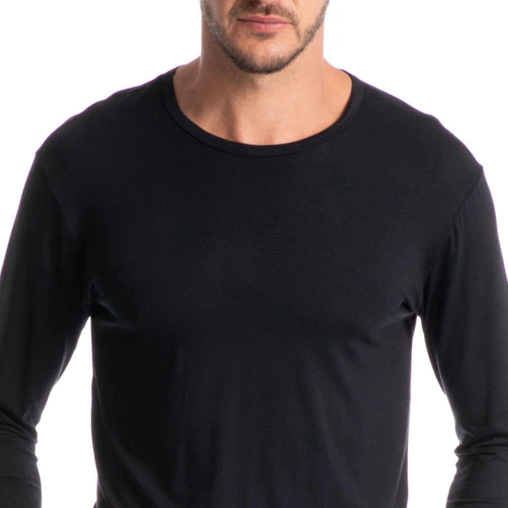 Camiseta Masculina Manga Longa Fred - Imagem 5 - Mobile