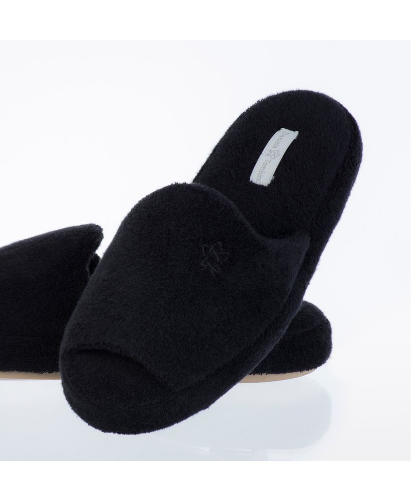 Chinelo Em Atoalhado Bruna Aberto - Imagem 2 - Desktop