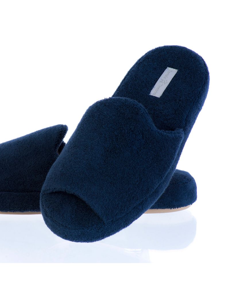 Chinelo Em Atoalhado Bruna Aberto - Imagem 2 - Desktop