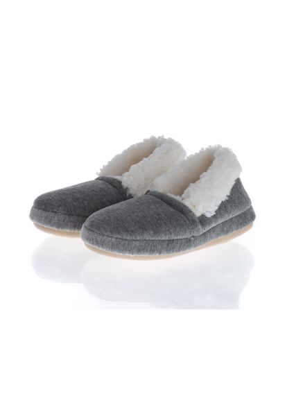 Pantufa Infantil Masculina Com Pelo Mauricio Cinza-2 - Imagem 1