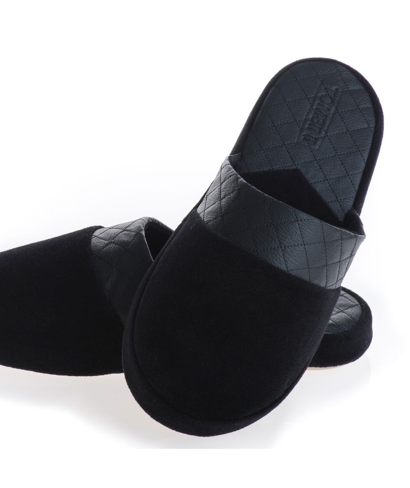 Chinelo Masculino Em Plush Guilherme Fechado - Imagem 2 - Desktop