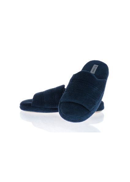 Chinelo Masculino Em Atoalhado Alberto Azul-marinho - Imagem 1