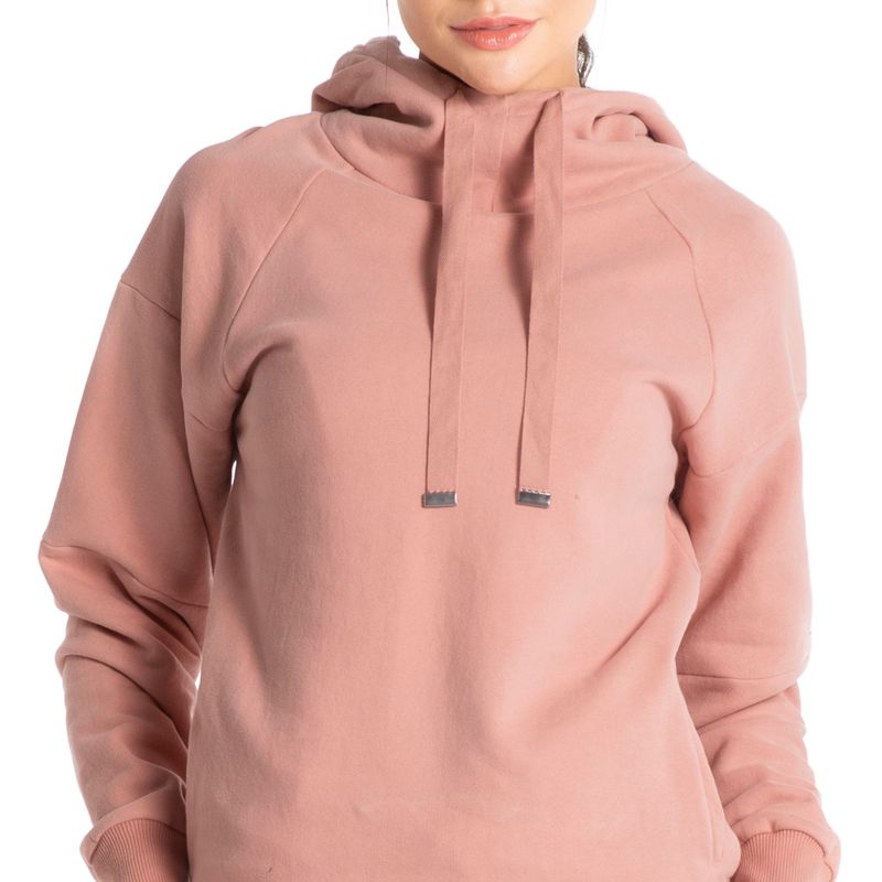 the comfy moletom com capuz pink