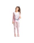 Pijama-Infantil-Feminino-Longo-Estampado-Bunny-Daniela-Tombini
