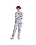 Pijama-Infantil-Unissex-Abotoado-Longo-Estampado-Galgo-Daniela-Tombini