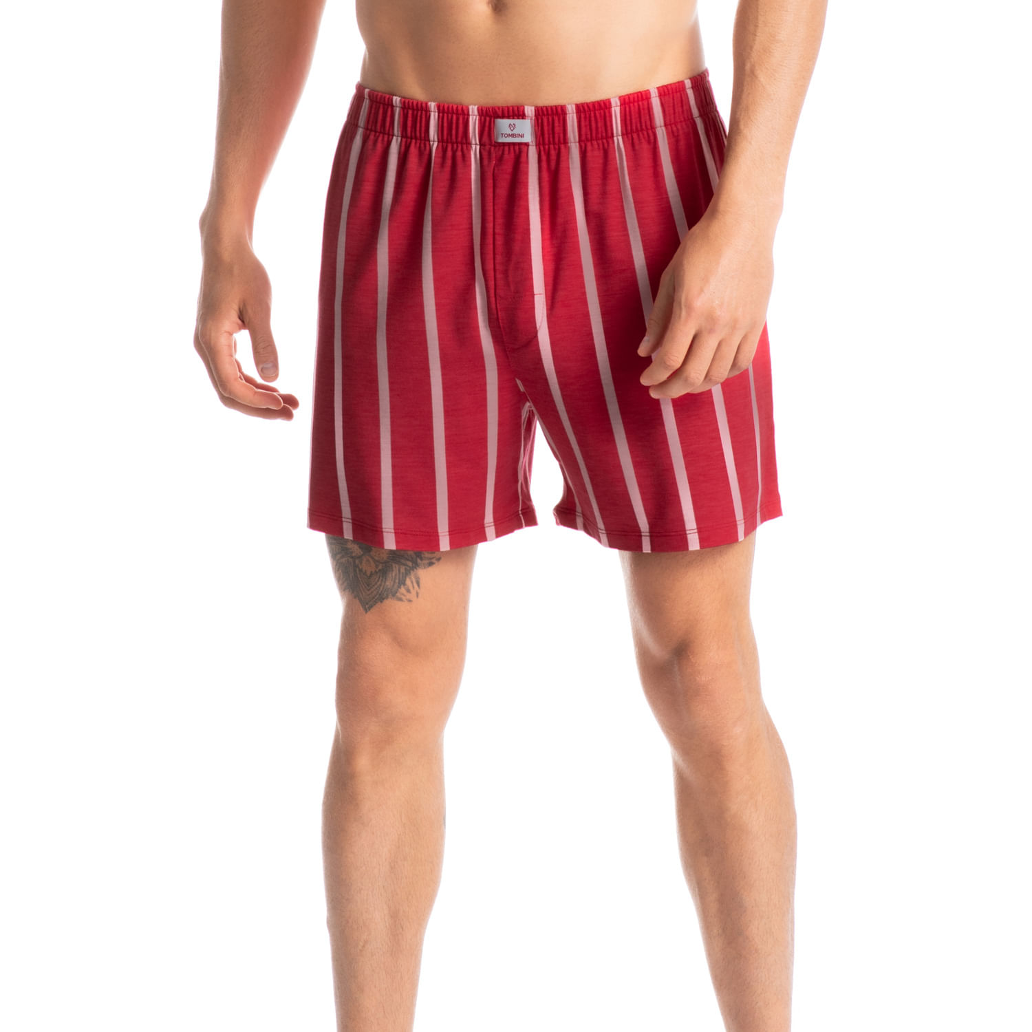 Boxer Masculina Estampada Stripes