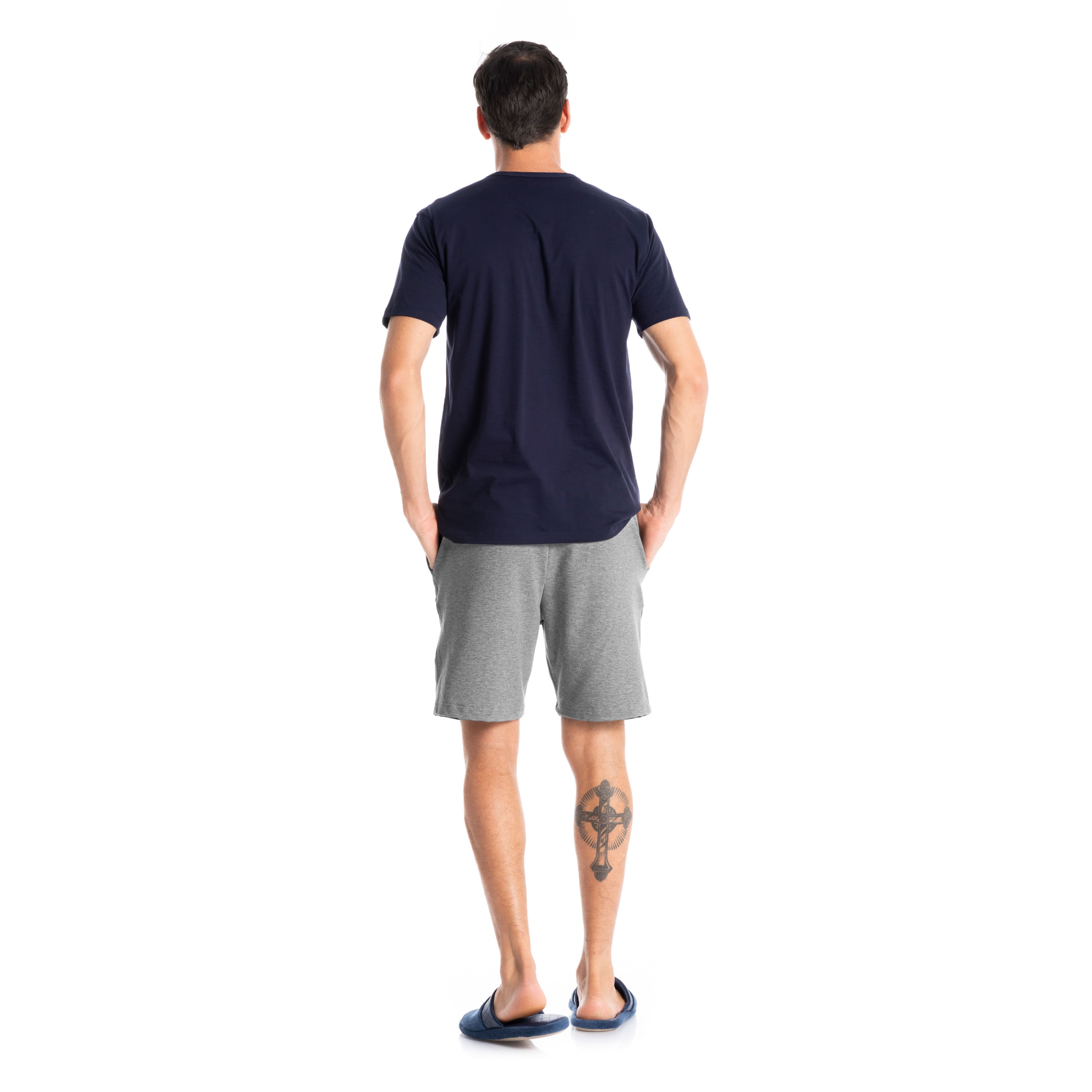 Camiseta Masculina Manga Curta Raul - Imagem 4 - Mobile