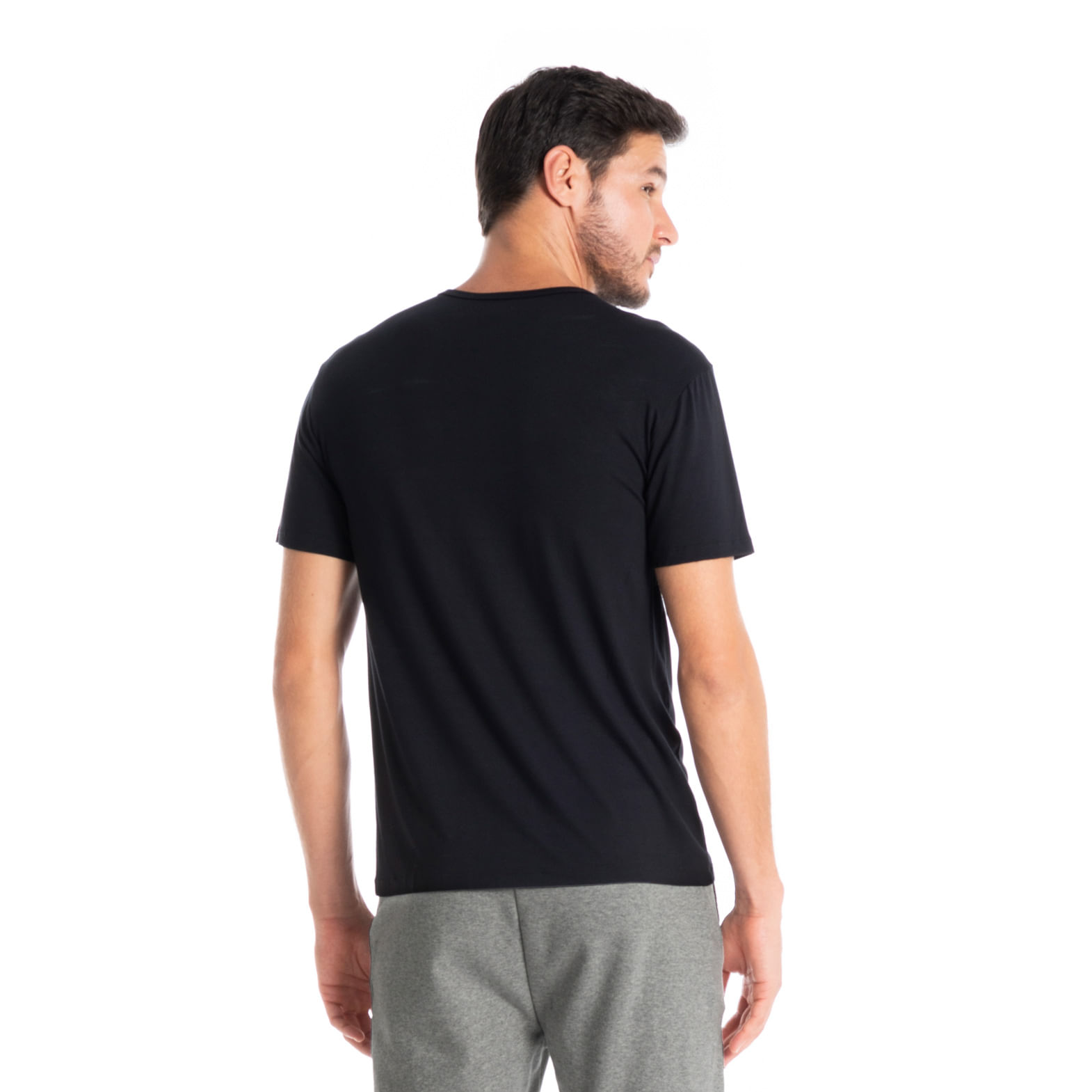 Camiseta Masculina Manga Curta Fred - Imagem 2 - Mobile