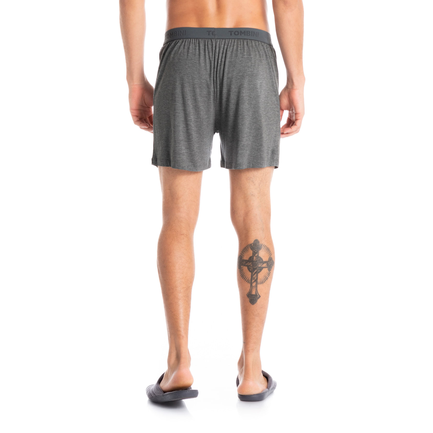 Boxer Masculina Com Elástico Visco - Imagem 2 - Mobile
