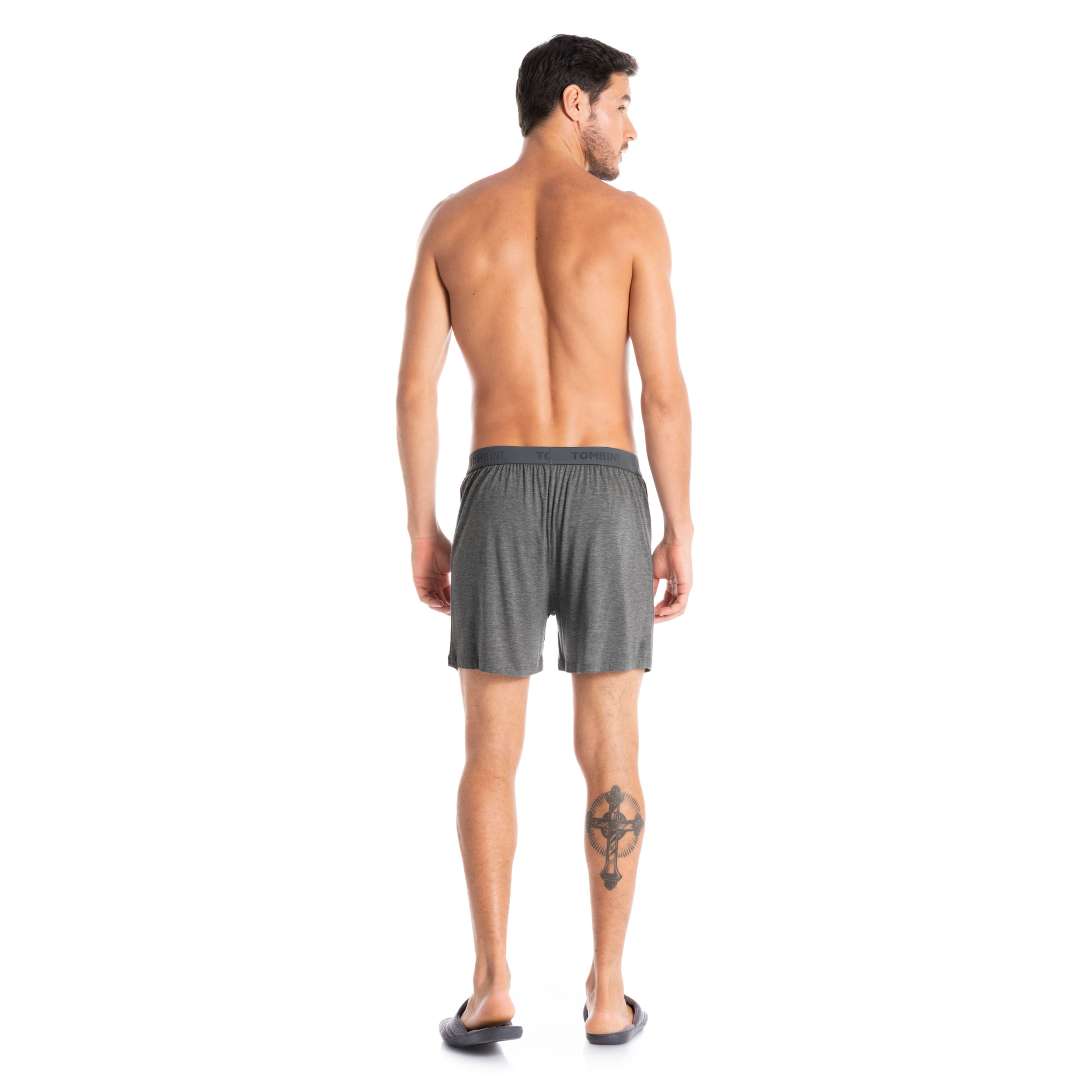 Boxer Masculina Com Elástico Visco - Imagem 4 - Mobile