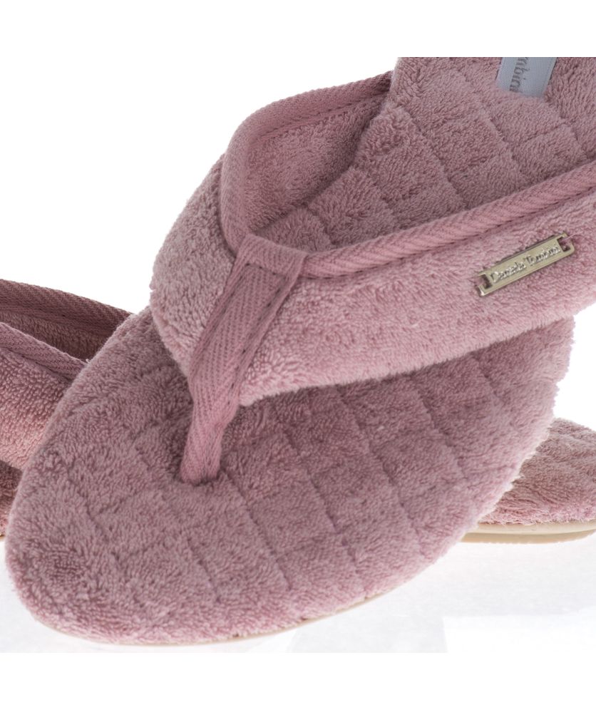 Chinelo Em Atoalhado Dedo Sofia - Imagem 2 - Desktop