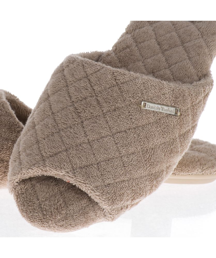 Chinelo Em Atoalhado Luiza Aberto - Imagem 2 - Desktop