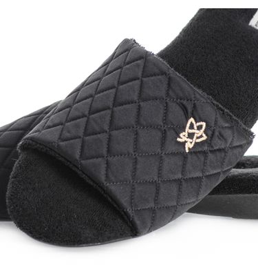 Chinelo Em Atoalhado Flor Aberto - Imagem 2 - Mobile