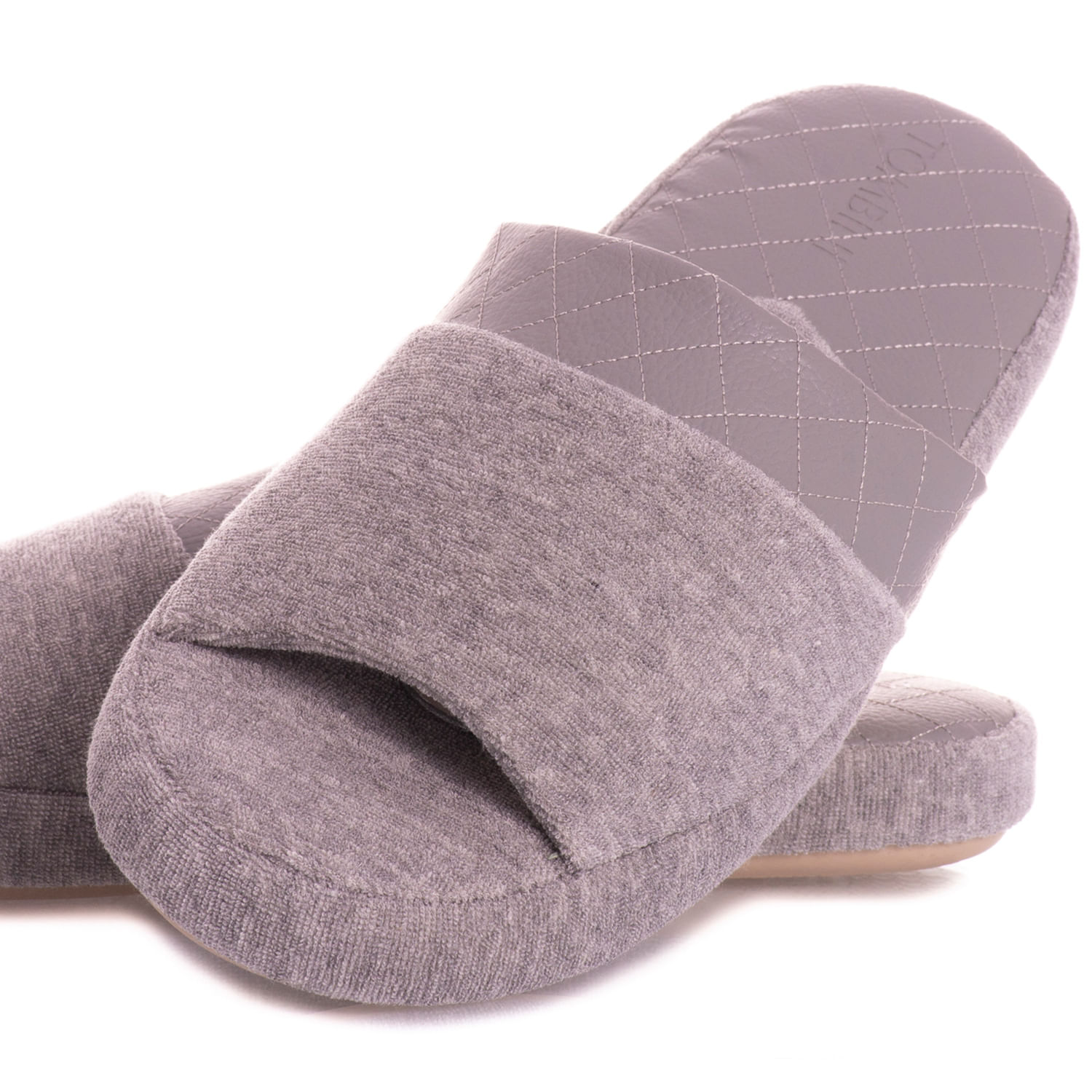 Chinelo Masculino Em Atoalhado Guilherme Aberto - Imagem 2 - Mobile