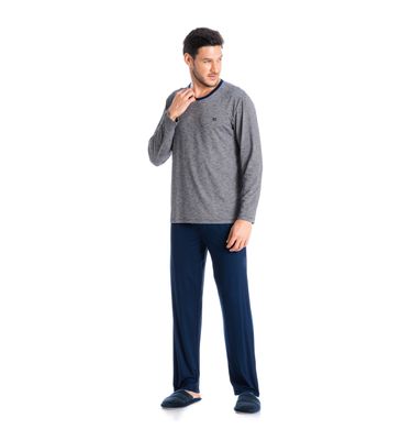 Pijama Masculino Longo Renan - Imagem 3 - Mobile