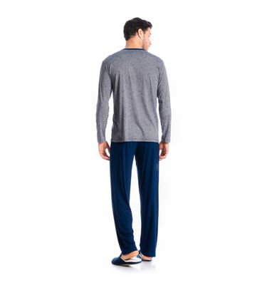 Pijama Masculino Longo Renan - Imagem 4 - Mobile