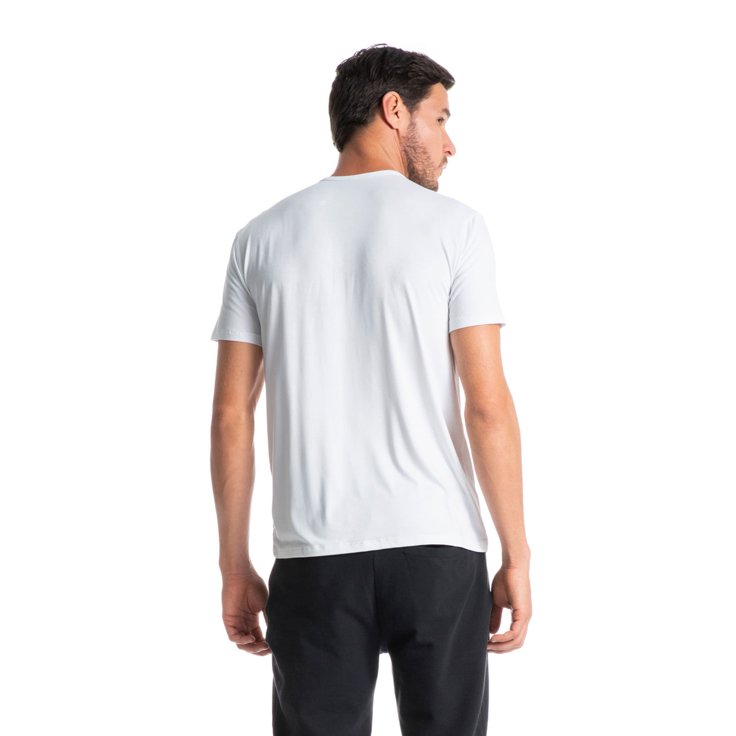 Camiseta Masculina Manga Curta Fred - Imagem 2 - Mobile