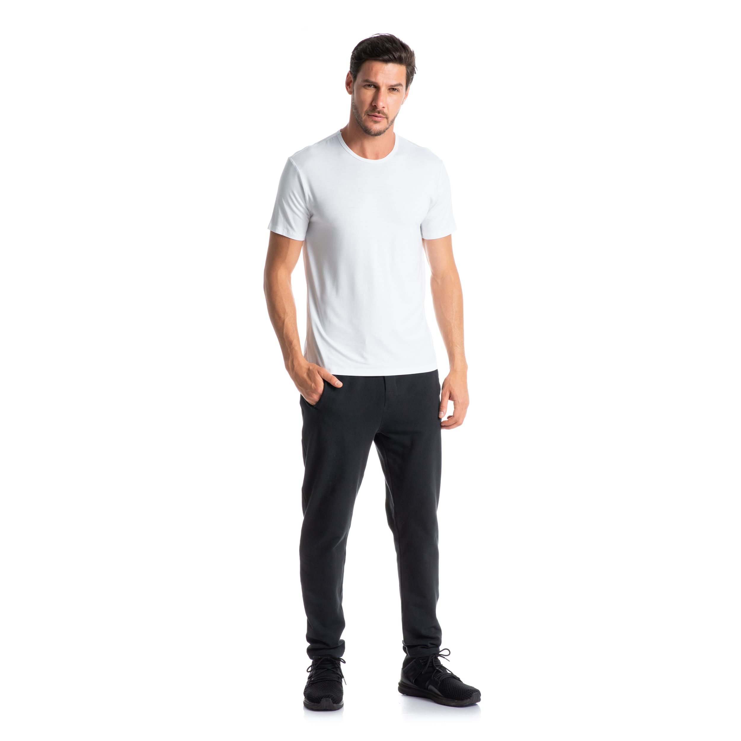 Camiseta Masculina Manga Curta Fred - Imagem 3 - Mobile