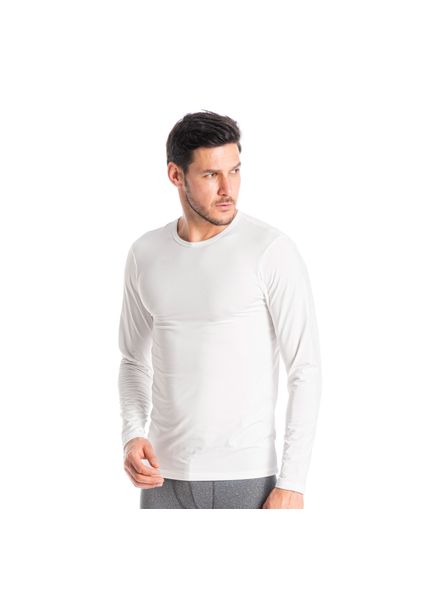 Blusa Masculina Thermo Branco - Imagem 1