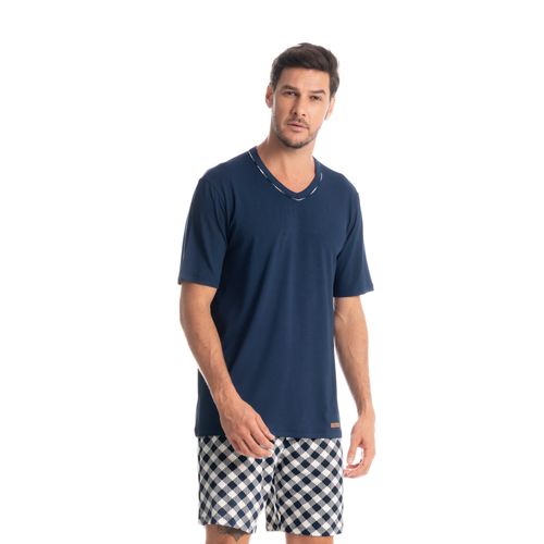 Pijama-Masculino-Xadrez-Curto-Lucas-Daniela-Tombini