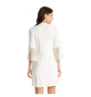 Robe Feminino Curto Com Renda Manu Carla - Imagem 2 - Mobile