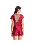 Pijama-Feminino-Curto-Com-Renda-Elegance-Manu-Vermelho-Daniela-Tombini