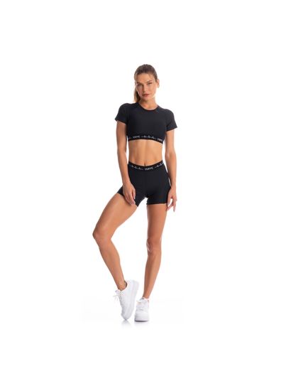 Camiseta Feminina Crop Lines Vivame - Imagem 3 - Desktop