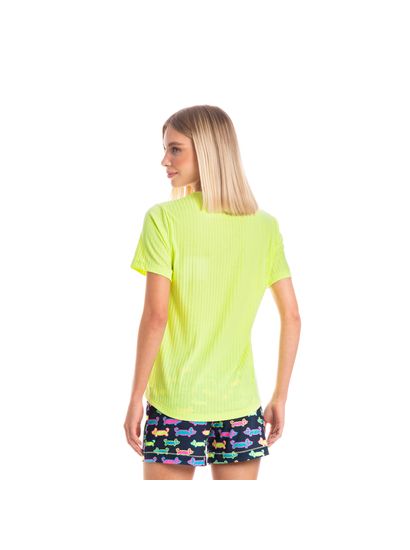 Pijama Feminino Curto Neon Pixel - Imagem 2 - Desktop