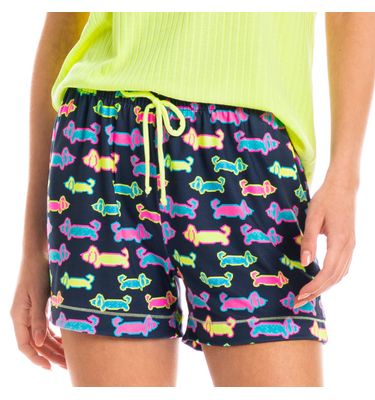Pijama Feminino Curto Neon Pixel - Imagem 5 - Mobile
