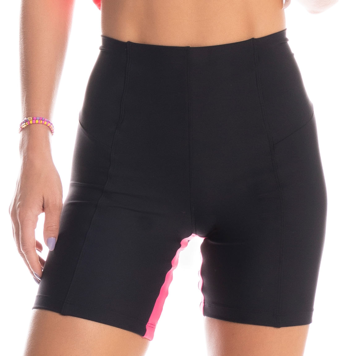 Bermuda Feminina Invisible Shape Neon Vivame - Imagem 5 - Mobile