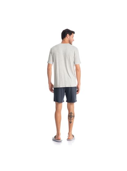 Pijama Masculino Curto Romeu - Imagem 4 - Desktop