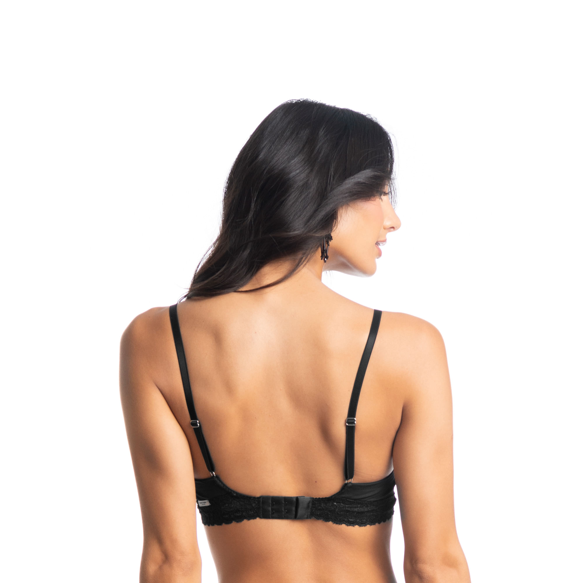 Sutiã Em Renda Kiss Preto - Imagem 2