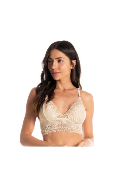 Top Em Renda Grace Branco - Imagem 1