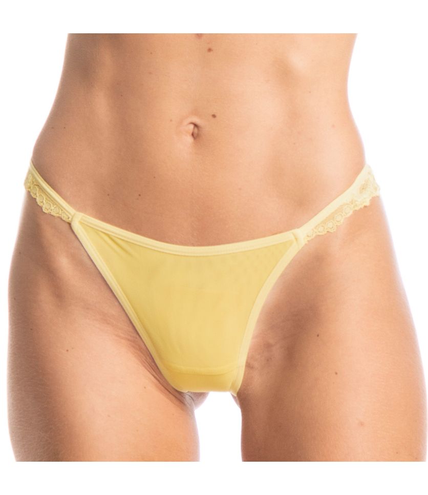 Calcinha Em Tule Com Renda Fio Happy - Imagem 5 - Desktop