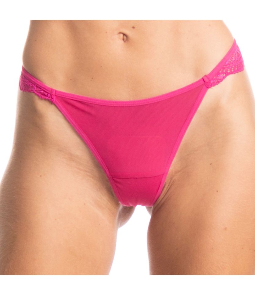 Calcinha Em Tule Com Renda Fio Happy - Imagem 5 - Desktop