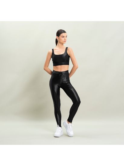 Calça Legging Feminina Com Bolso Shimmer Vivame - Imagem 3 - Desktop