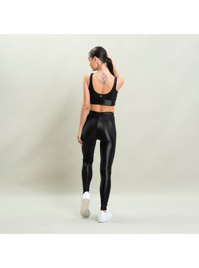 Calça Legging Feminina Com Bolso Shimmer Vivame - Imagem 4 - Desktop