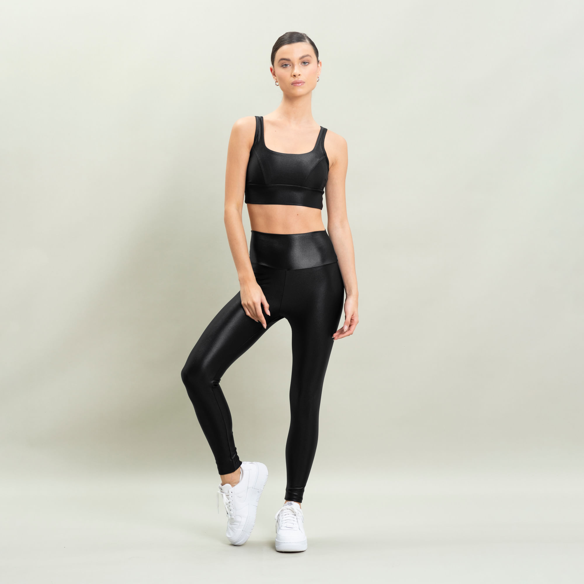 Calça Legging Reta Shimmer Vivame - Imagem 3 - Mobile