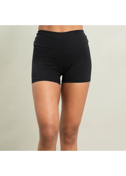 Shorts Feminino V-shape Curto Urban Vivame Preto - Imagem 1
