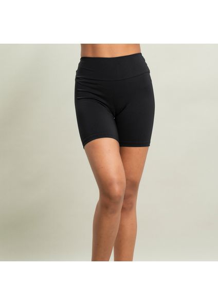 Bermuda Feminina V-shape Urban Vivame Preto - Imagem 1