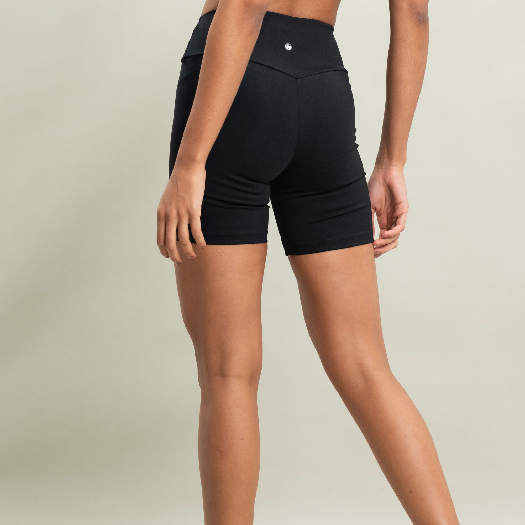 Bermuda Feminina V-shape Urban Vivame Preto - Imagem 2