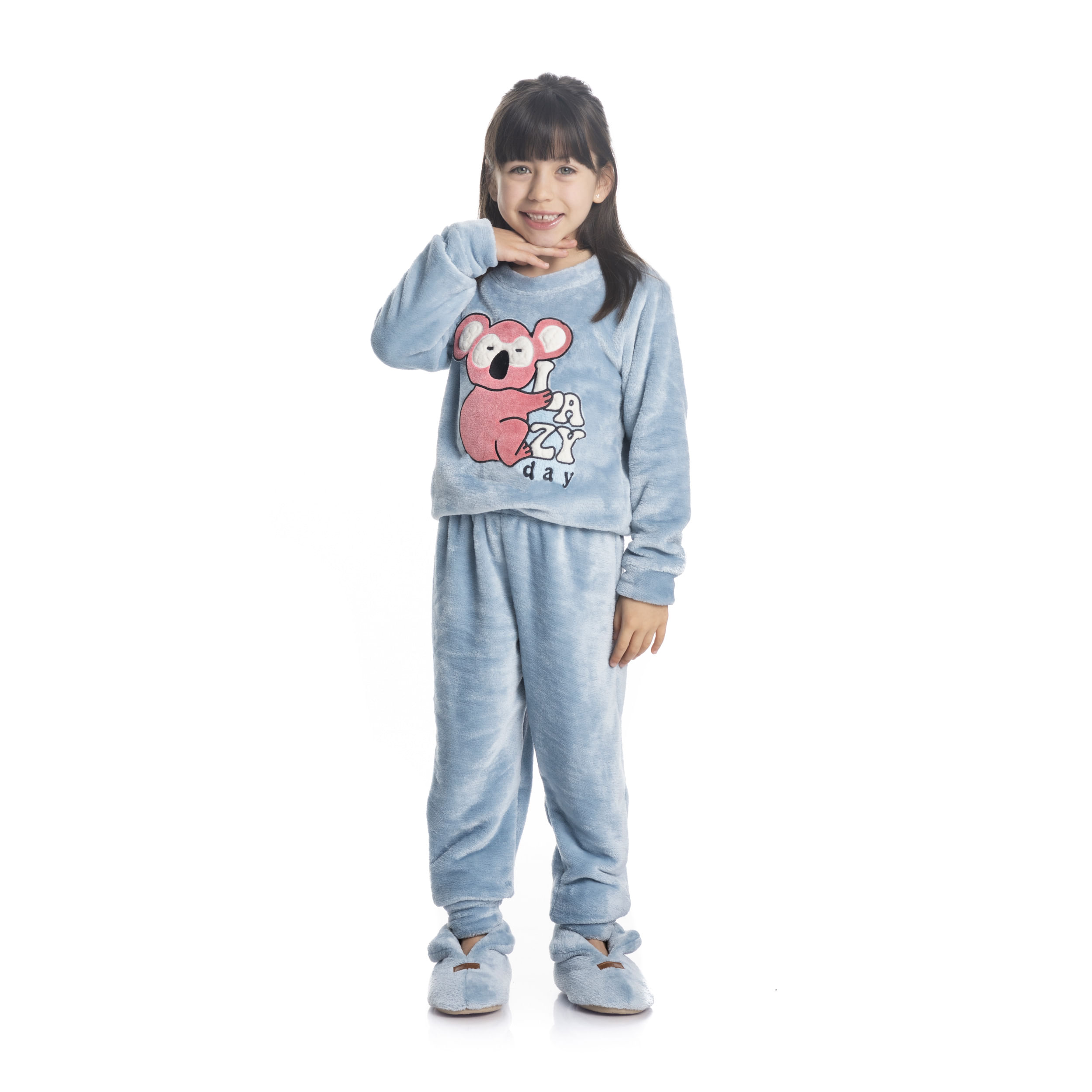 Pijama-Sophia-Soft-Longo-Infantil-Daniela-Tombini