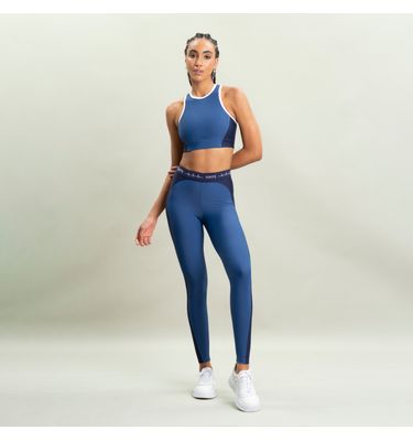 Top Nadador Com Recortes High Crop Blue Vivame - Imagem 3 - Mobile