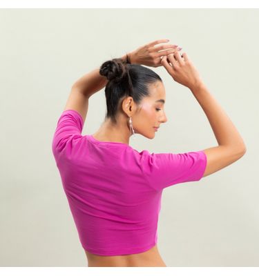 Blusa Kelsey Cropped Vivame - Imagem 2 - Mobile