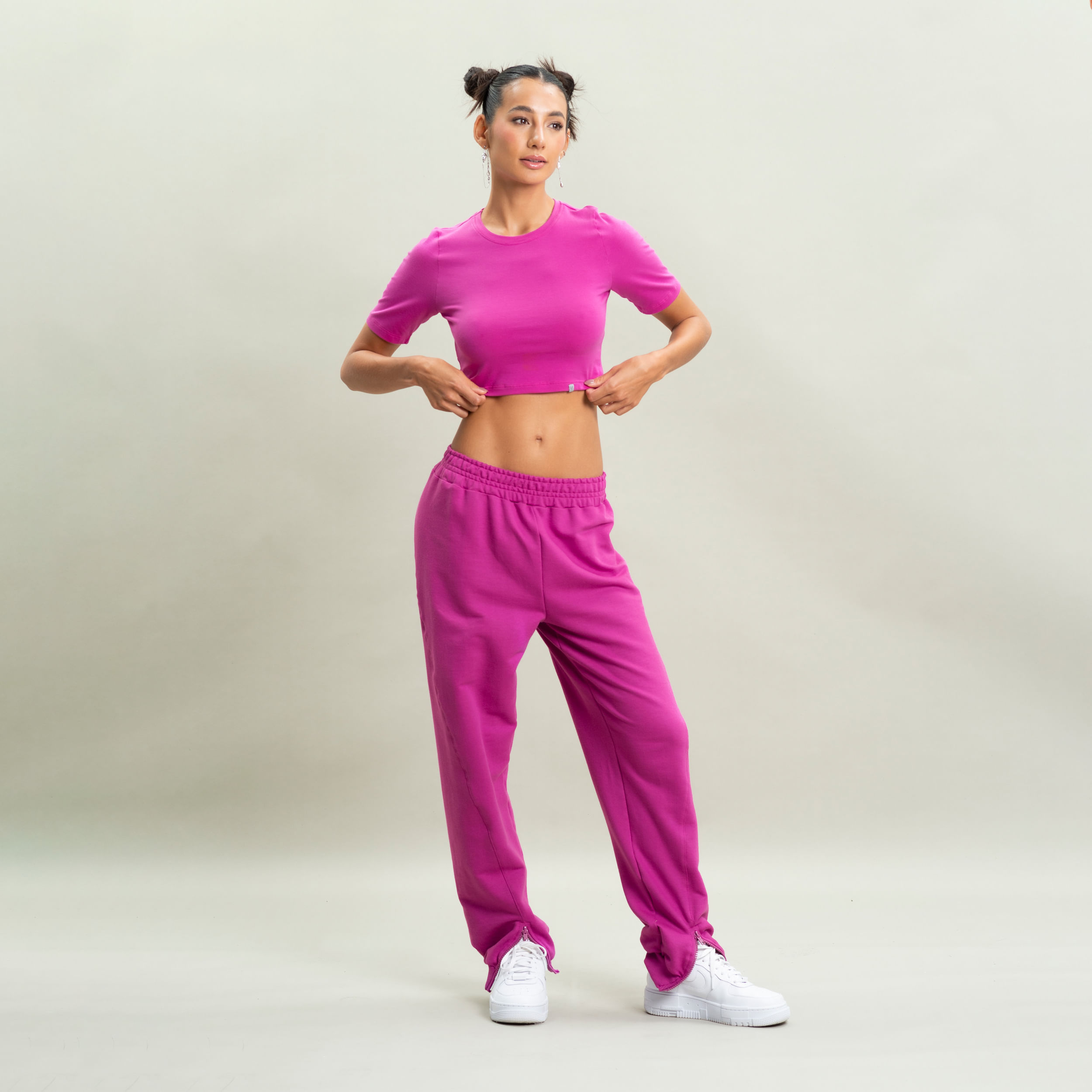 Blusa Kelsey Cropped Vivame - Imagem 3 - Mobile