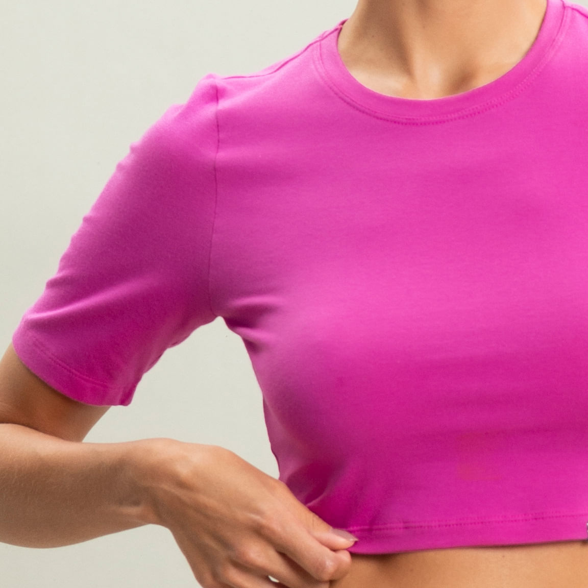 Blusa Kelsey Cropped Vivame - Imagem 5 - Mobile
