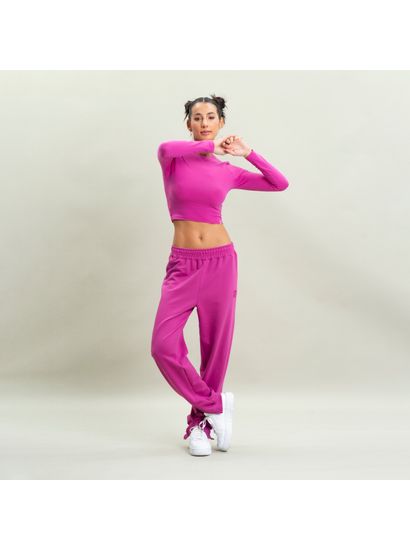 Camiseta Feminina Cropped Manga Longa Kelsey Vivame - Imagem 3 - Desktop