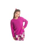 Pijama-Infantil-Feminino-Longo-Soft-Xadrez-Lyla-Daniela-Tombini